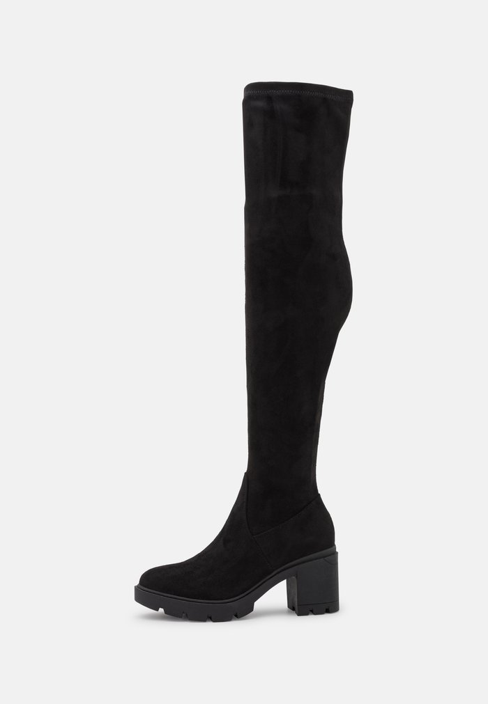 Bottes Anna Field Over the knee Noir Femme | ZUW-5961867